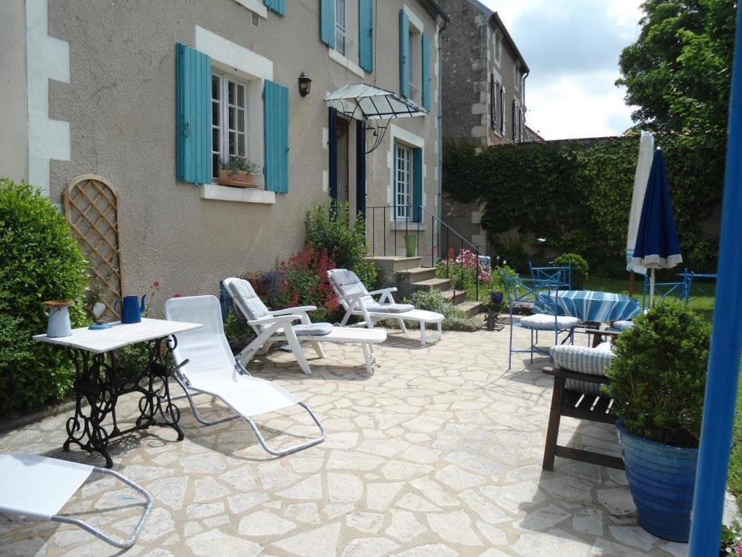 La Maison Bleue Arquian Esterno foto